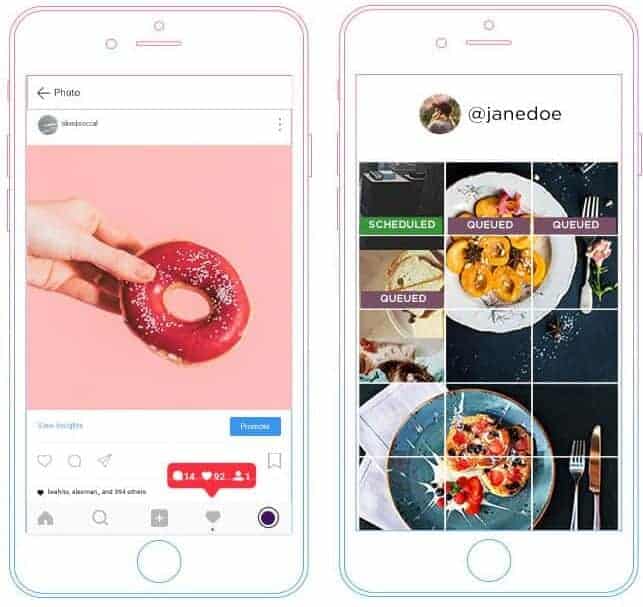 Social media scheduling