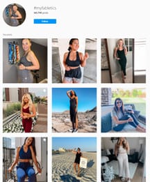Results of my fabletics hashtag