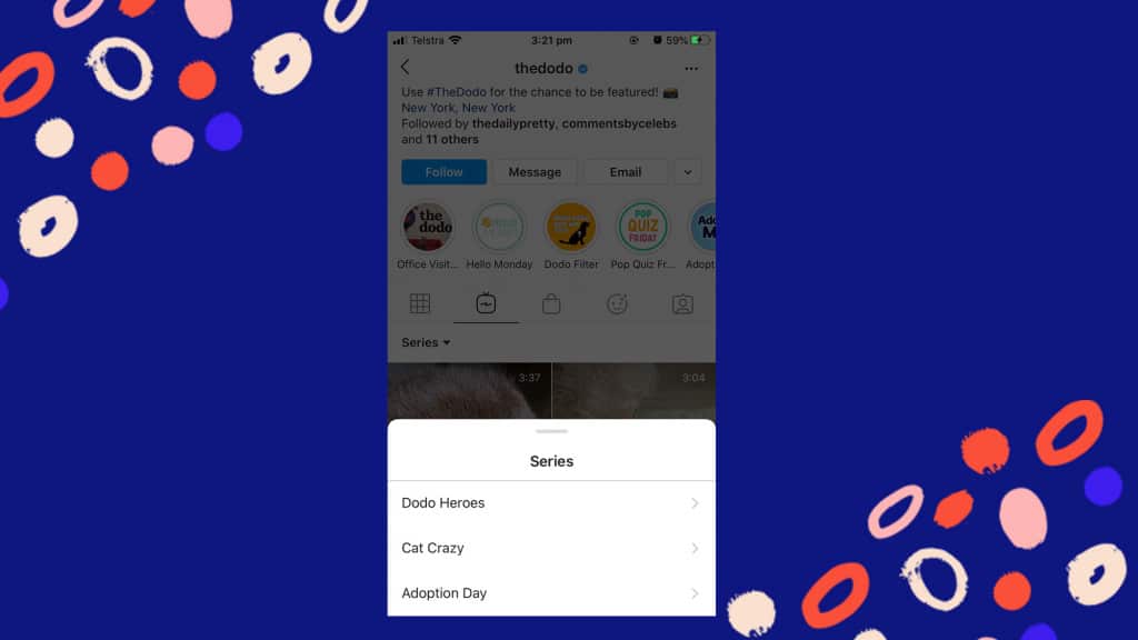 IGTV series and how to promote IGTV video.