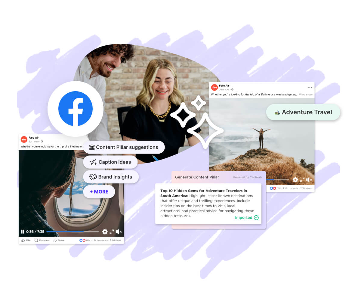 Enhance your workflow with Sked's Ai tools for Facebook