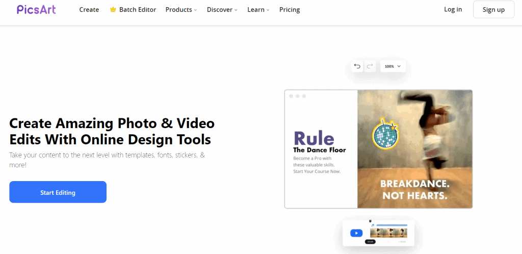PicsArt image and video editor