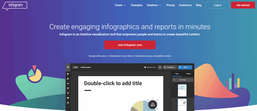 Infogram infographic maker