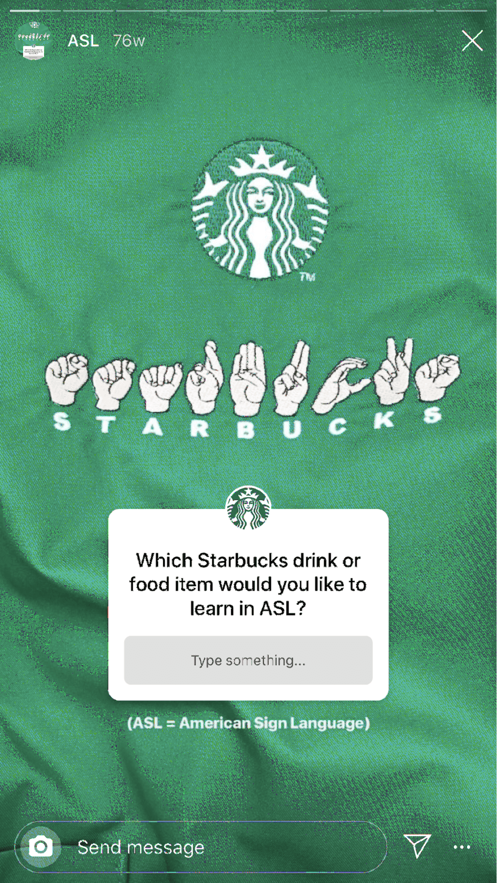 Instagram story stickers example 5