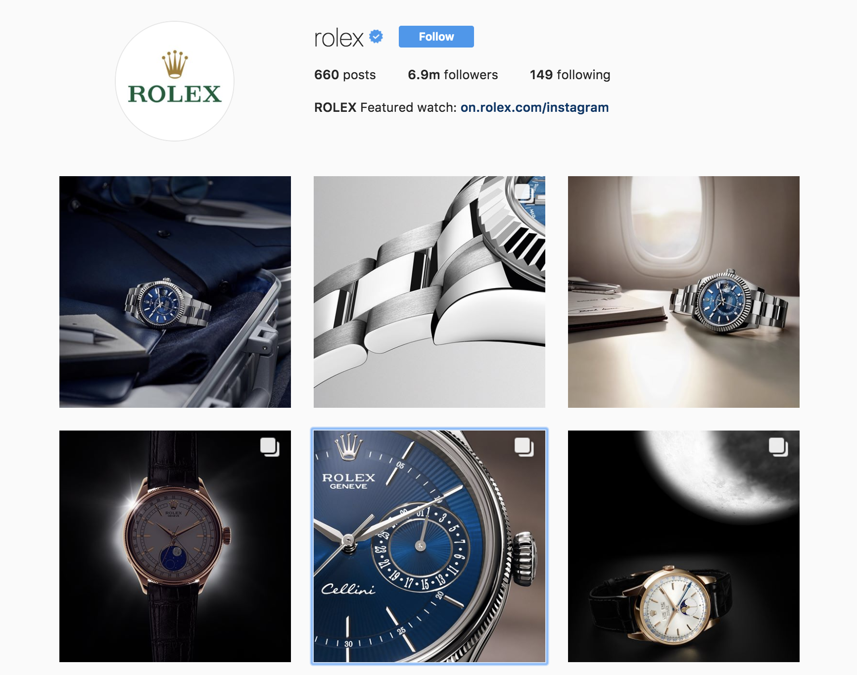 rolex-best-brands-on-instagram