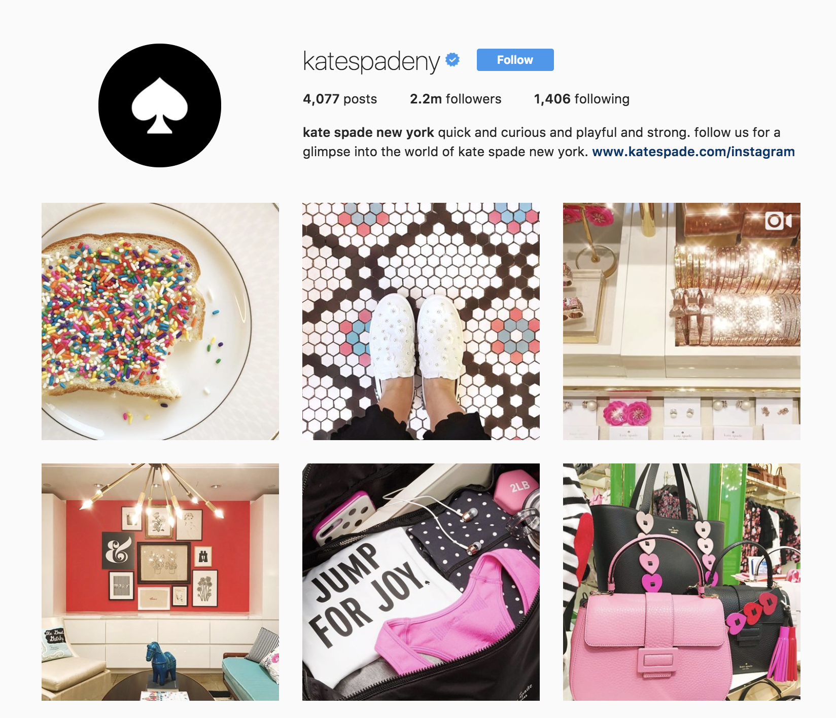 kate-spade-best-brands-on-instagram