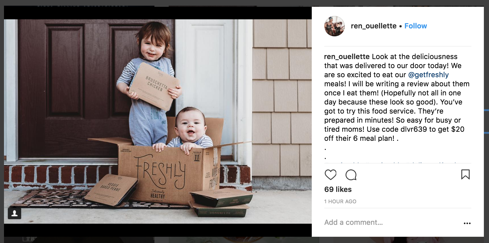 Instagram Sponsored Post - Schedugram