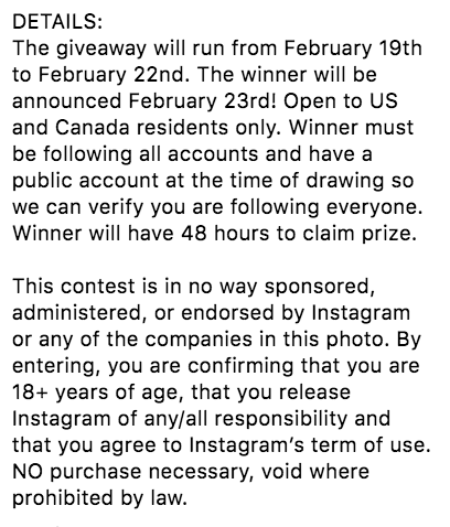 instagram loop giveaway