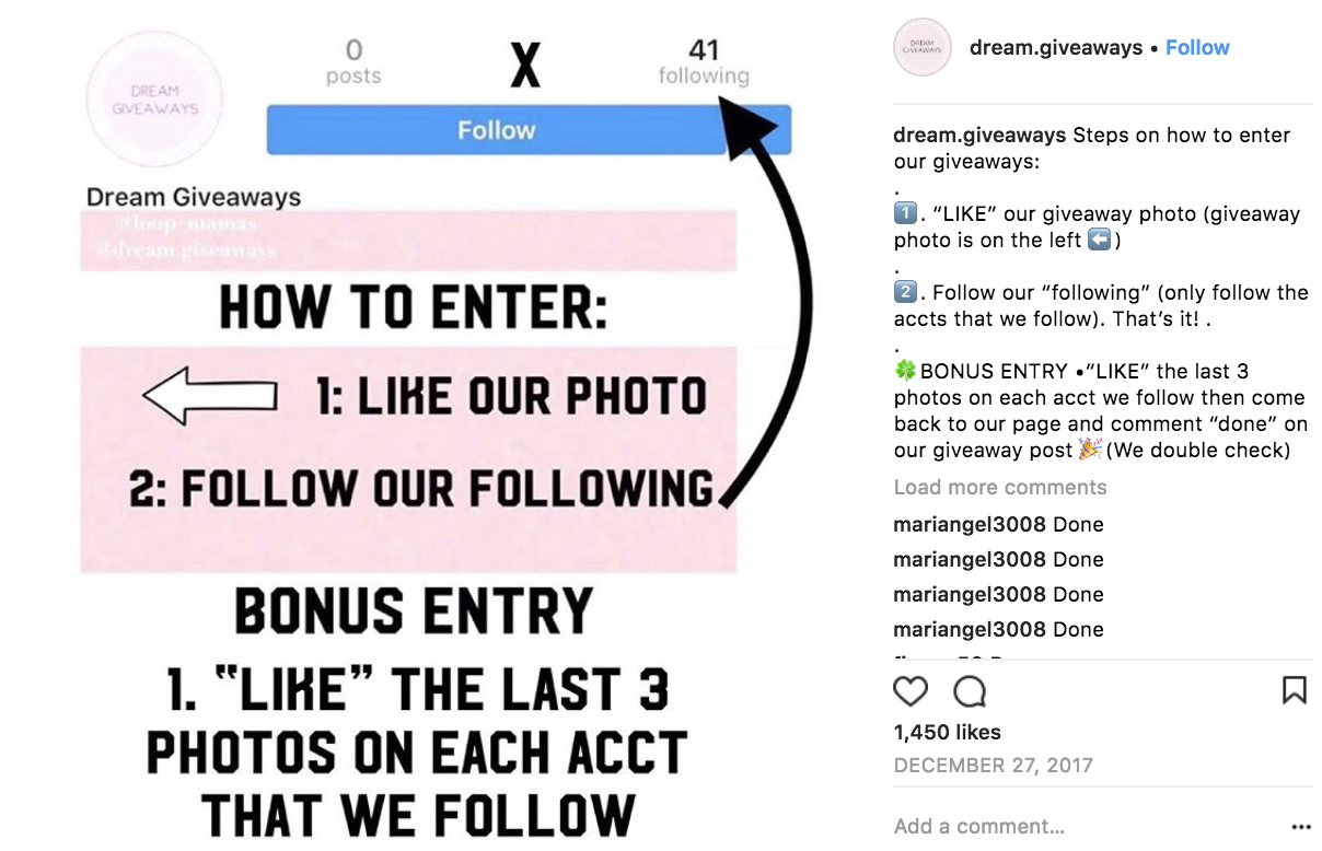 instagram loop giveaway