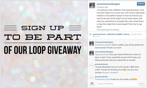 instagram loop giveaway