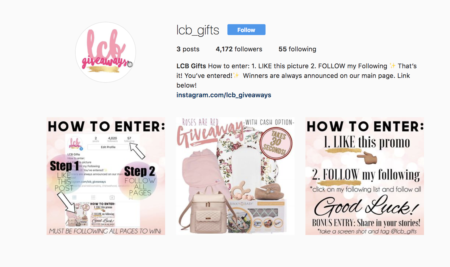 instagram loop giveaway