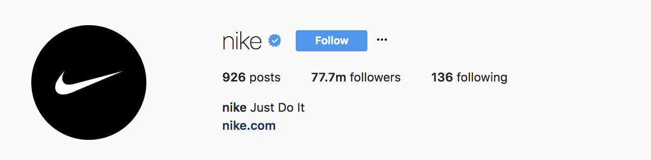 instagram business bio