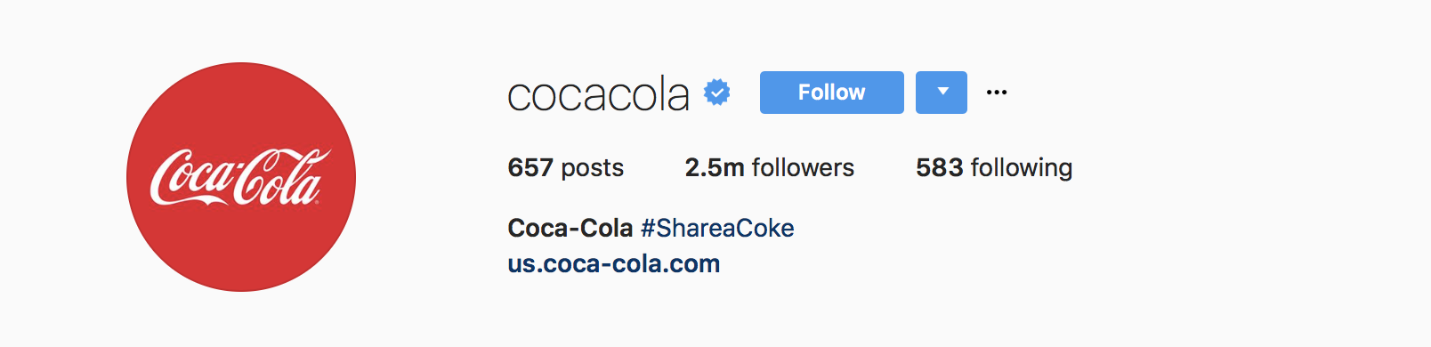 instagram business bio