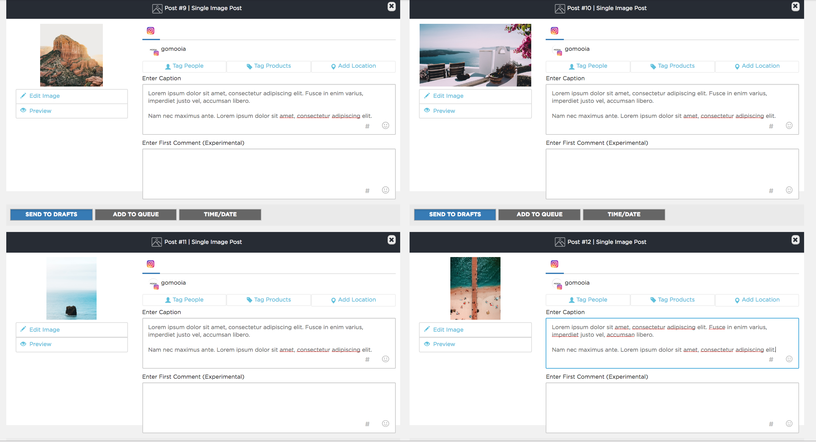Instagram management services - Sked Social
