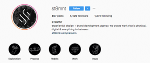 Aesthetic Instagram Accounts: Best Agency Instagram Accounts - ST8MNT - Sked Social