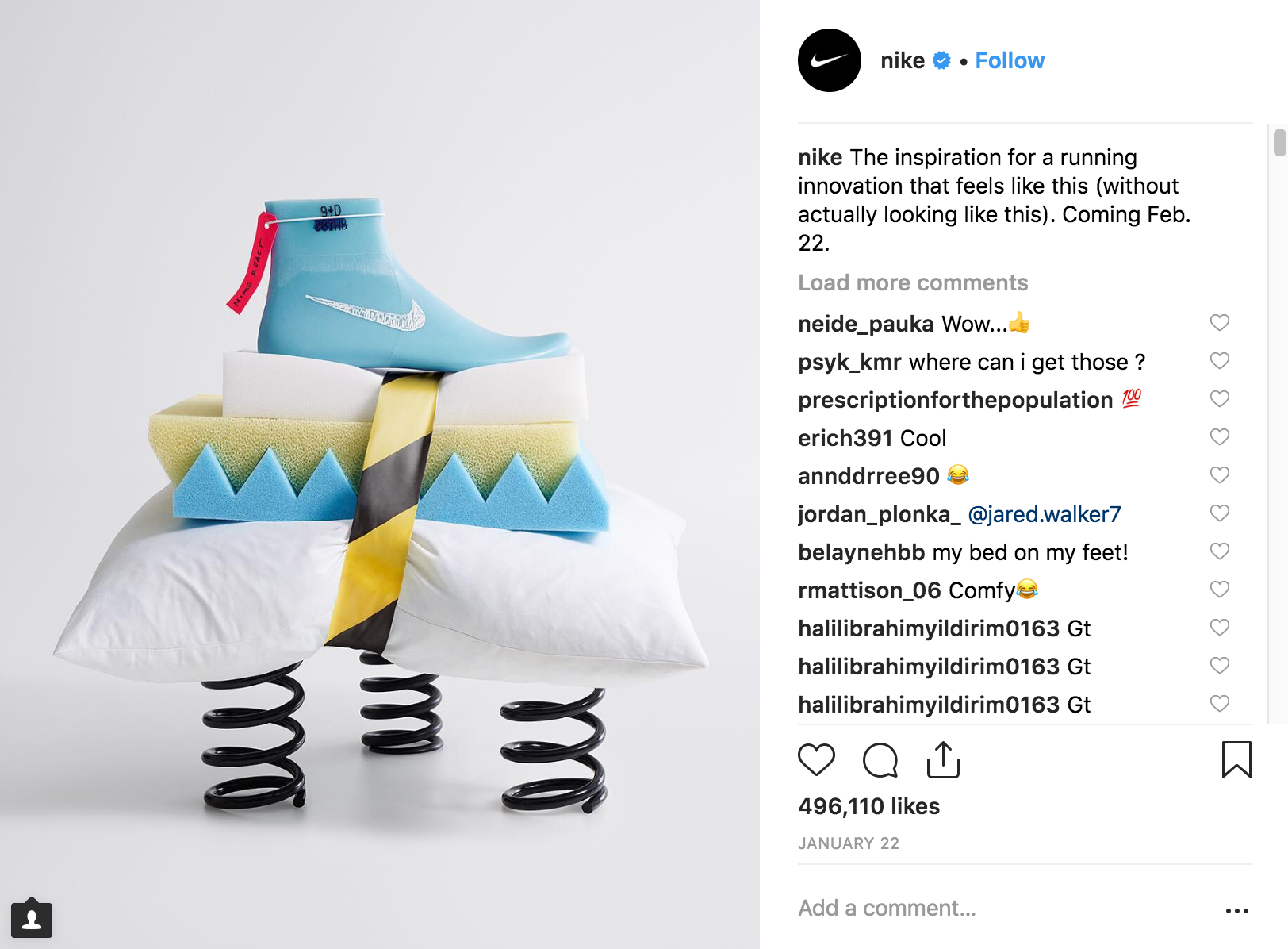 Best Instagram Campaigns 2018 - Nike - Sked Social