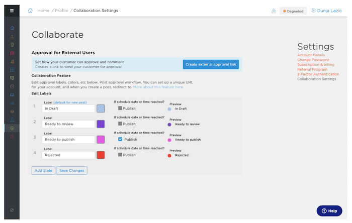 Instagram approval process - Sked Social Collaborate - Sked Social