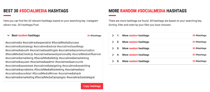 Best Instagram Hashtags - Hashtag Tools - Sked Social