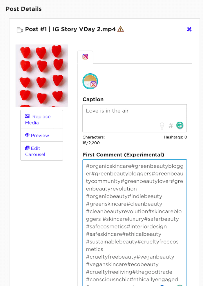 Schedule Video Posts - Sked Social