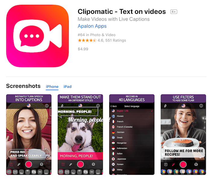 Video Captions for Instagram - Sked Social - Clipomatic