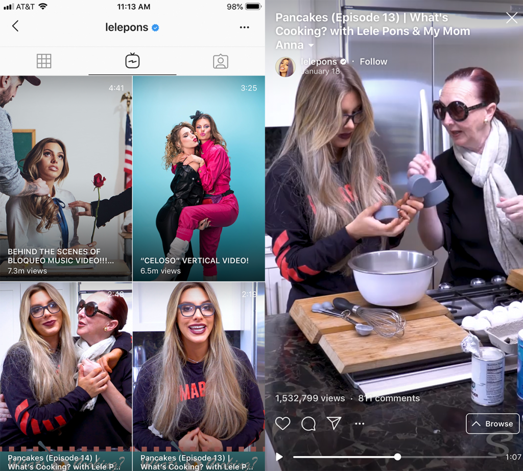 Lele Pons IGTV