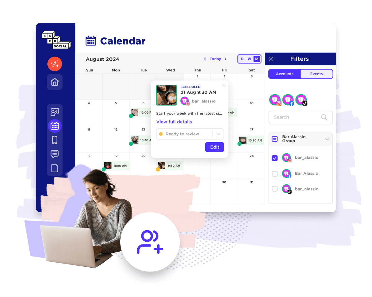 Robust publishing and unlimited teamwork with Sked Social