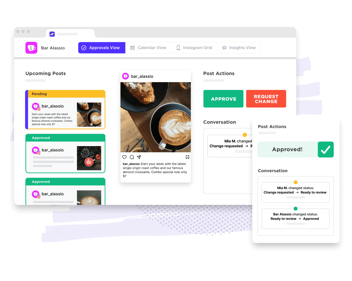 Unlimited posts and seamless approvals with Sked Social