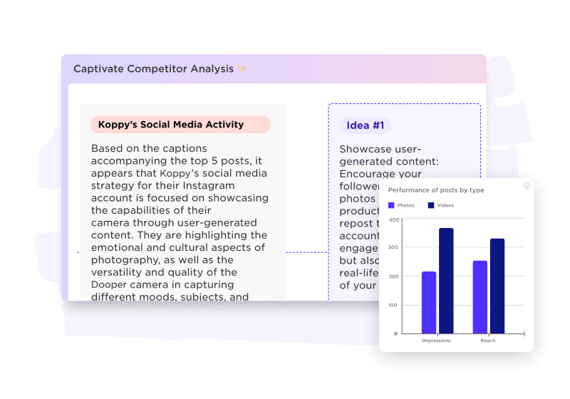 Comprehensive competitor insights with Sked Social